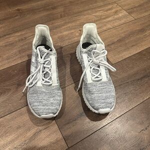 adidas White and Gray Sneakers